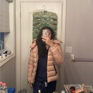 Women's Puffer Jacket - pink, Moncler, size 1